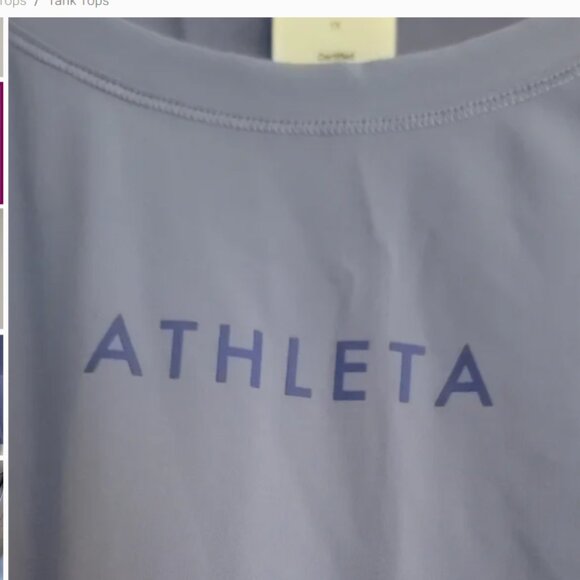 Athleta Ultimate Muscle Tank Top Size 1X 2X Purple - Picture 5 of 8